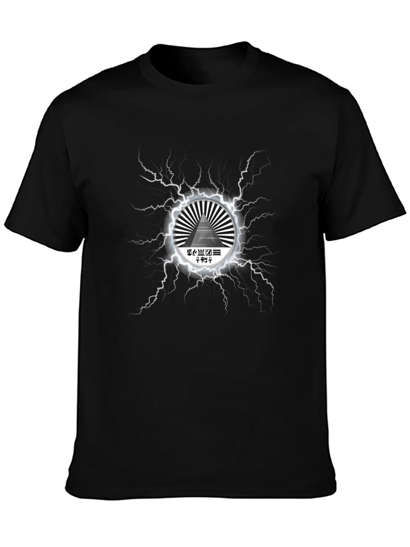 Mystic Pyramid Black T-Shirt