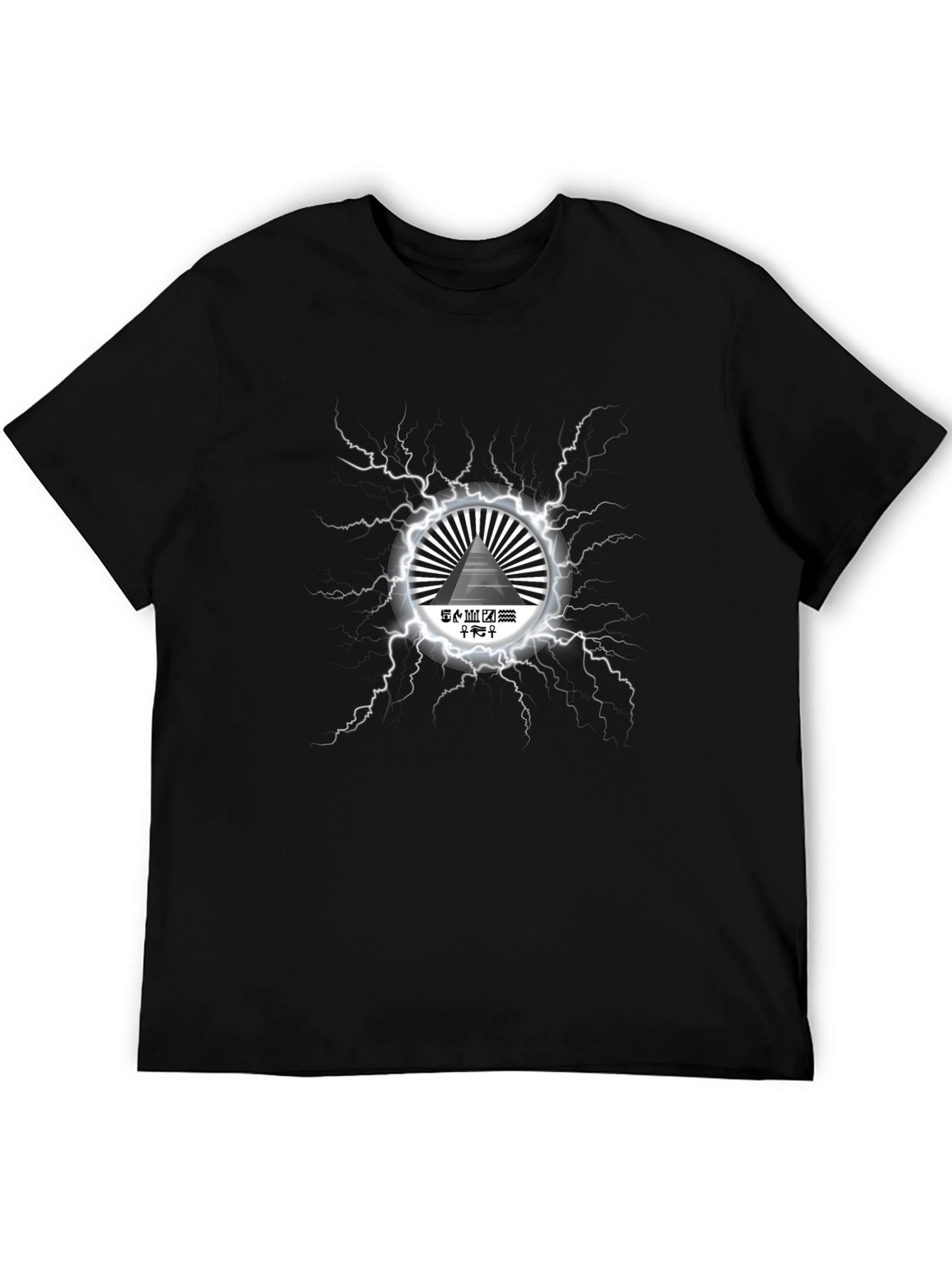 Mystic Pyramid Black T-Shirt