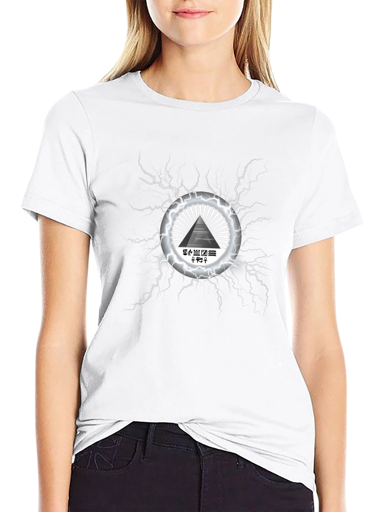Mystic Pyramid Black T-Shirt