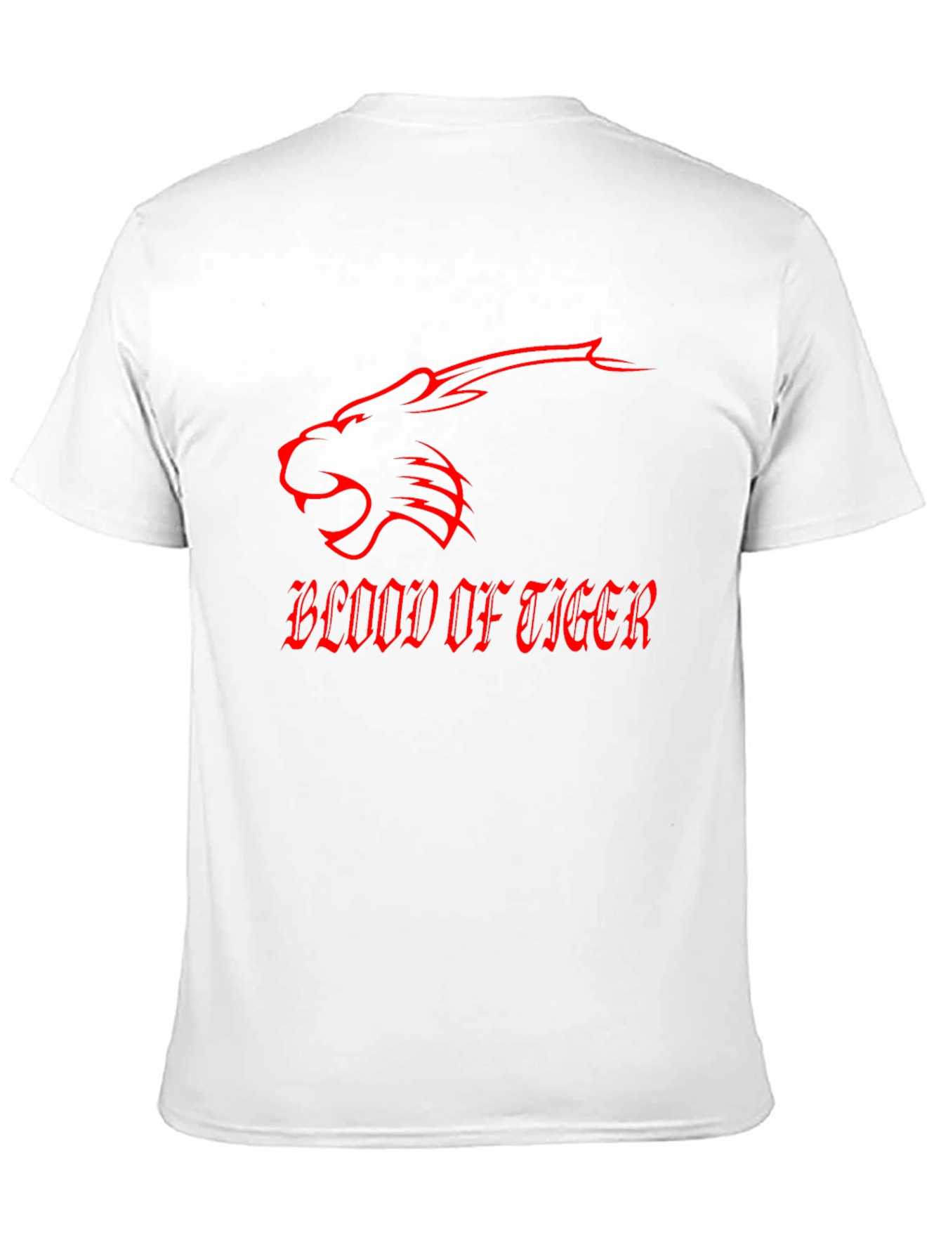 Blood of Tiger Graphic Tee - Black