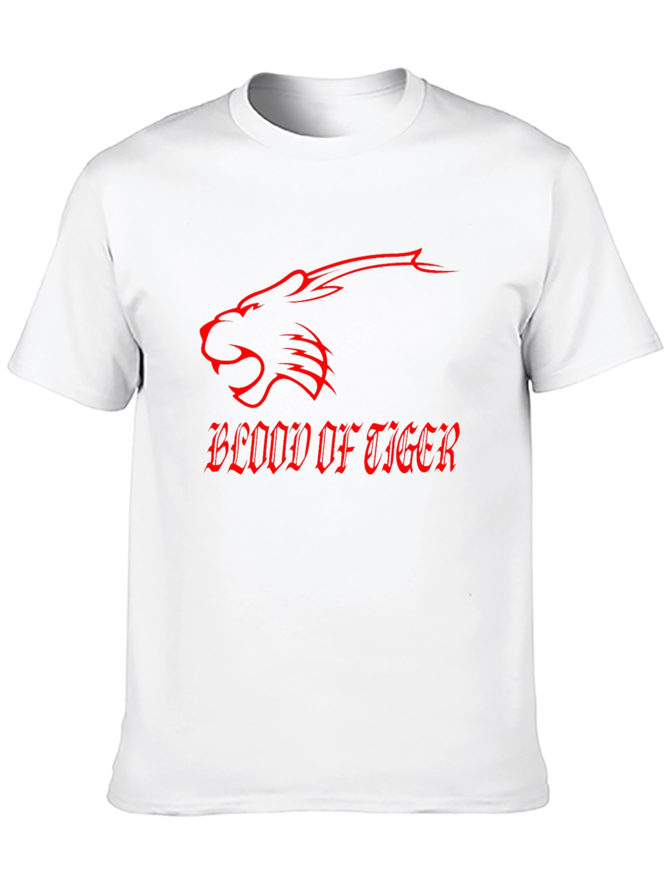 Blood of Tiger Graphic Tee - Black