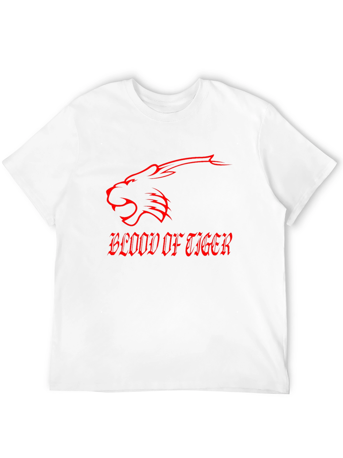 Blood of Tiger Graphic Tee - Black