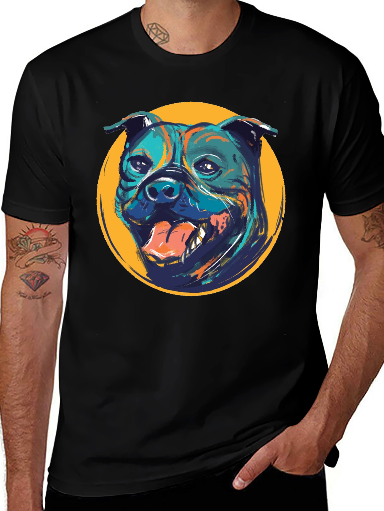 Staffordshire Bull Terrier Graphic T-Shirt