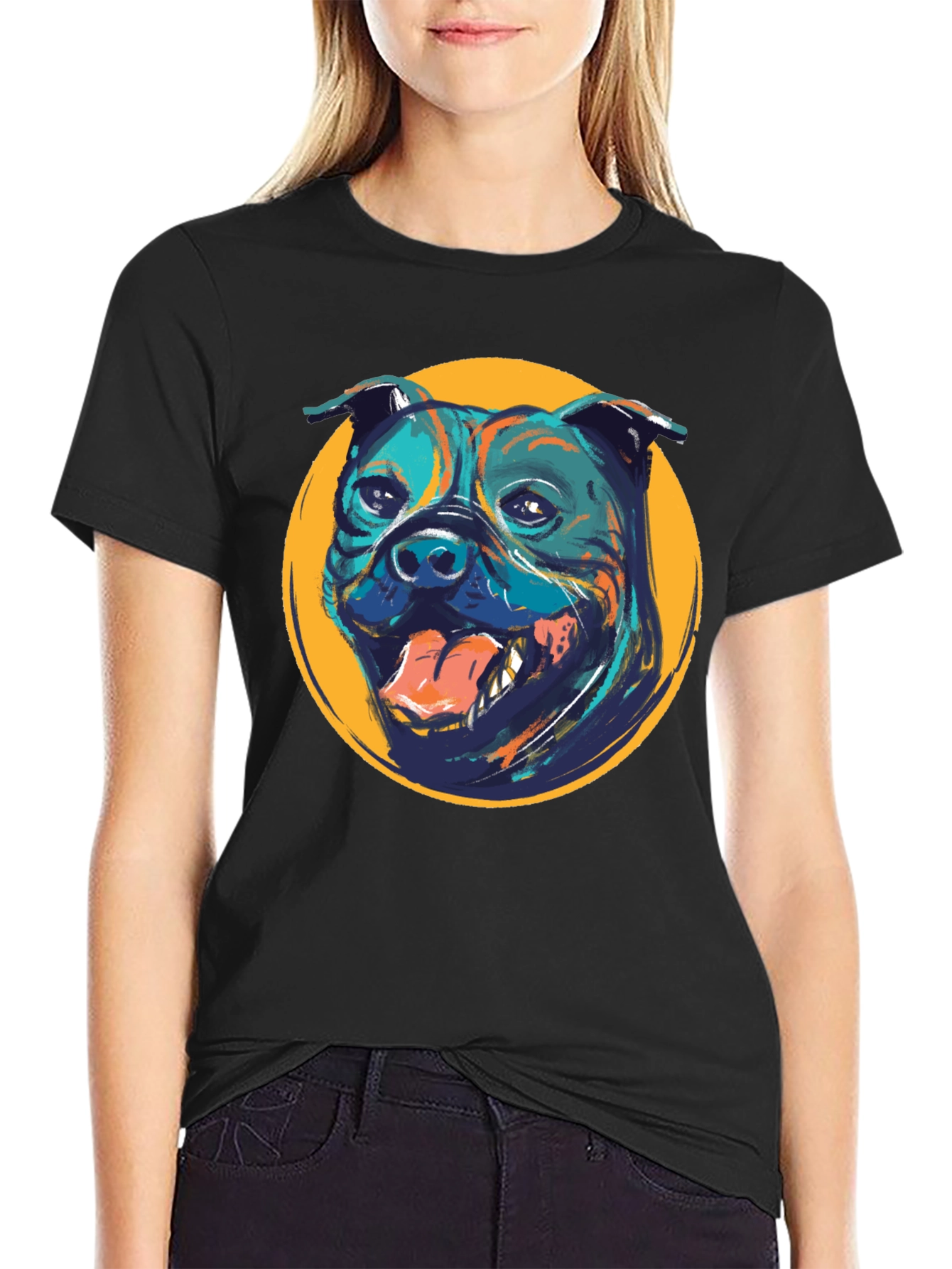 Staffordshire Bull Terrier Graphic T-Shirt
