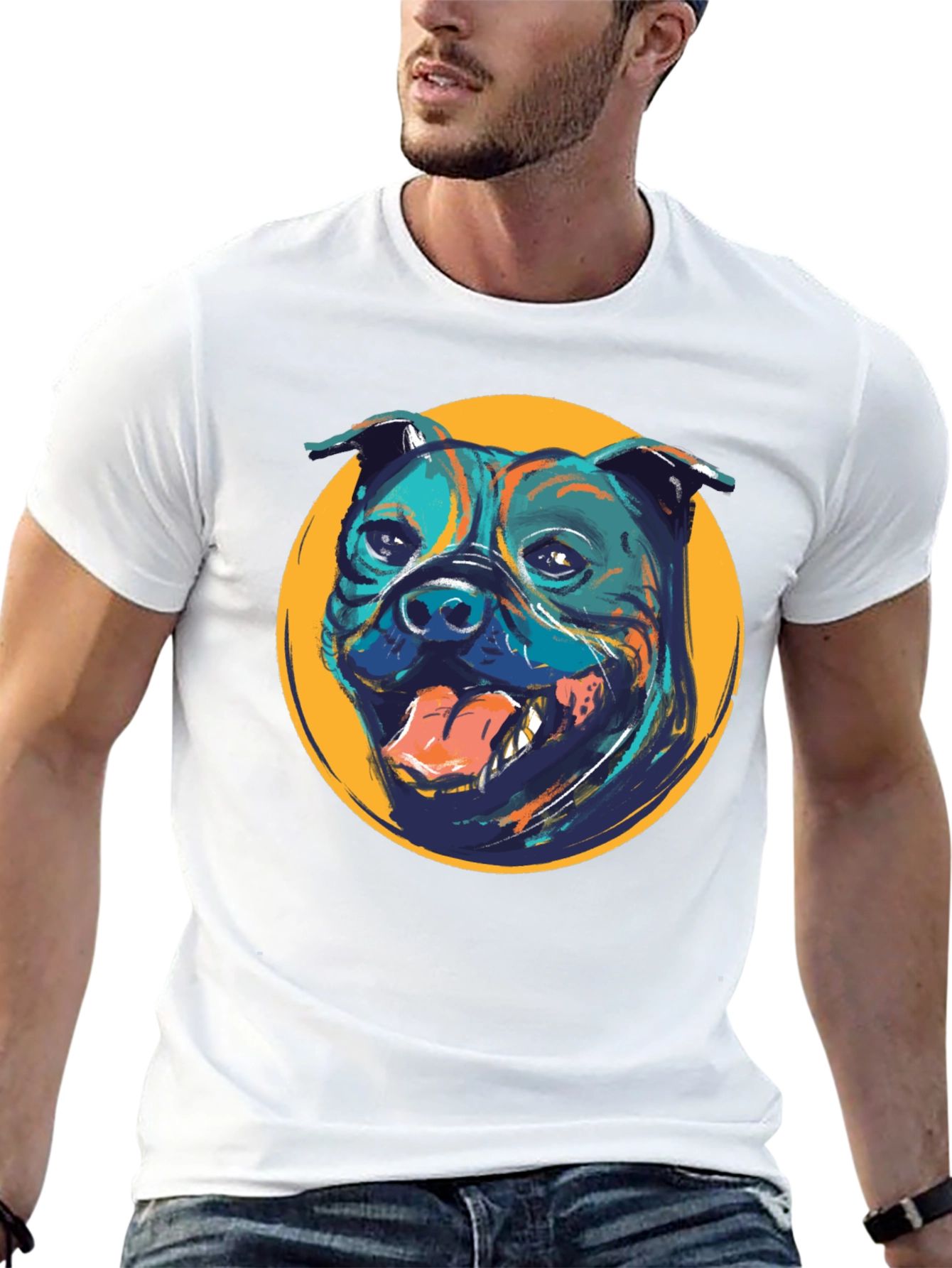 Staffordshire Bull Terrier Graphic T-Shirt