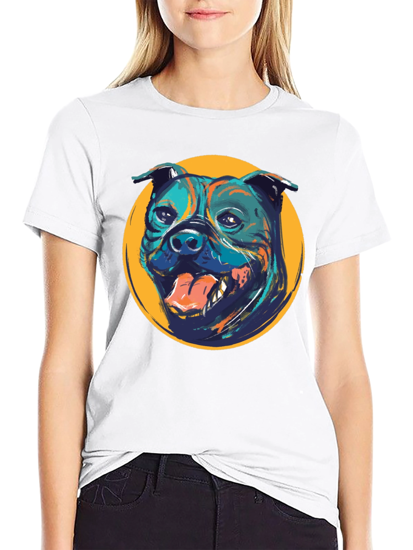Staffordshire Bull Terrier Graphic T-Shirt