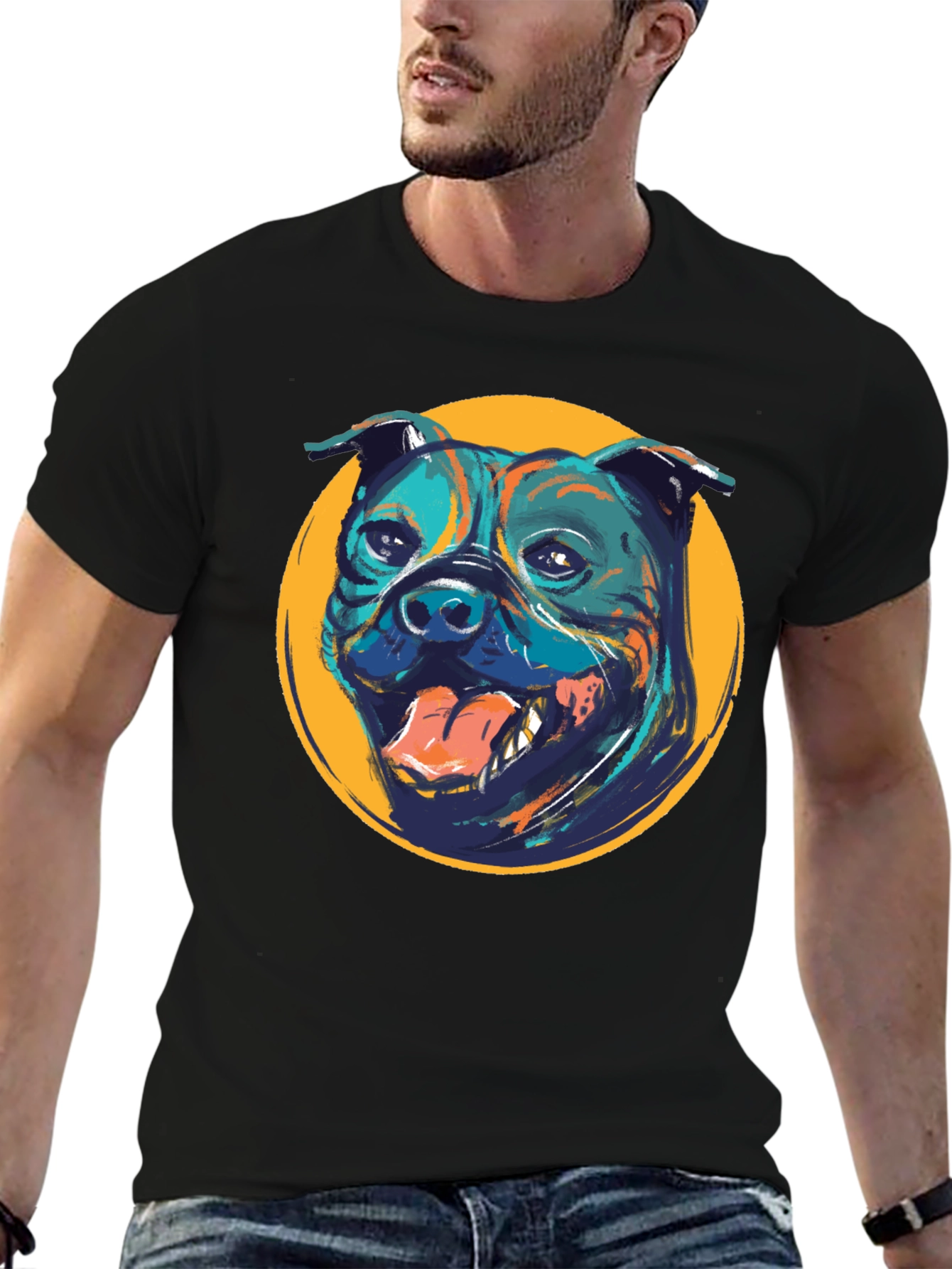 Staffordshire Bull Terrier Graphic T-Shirt