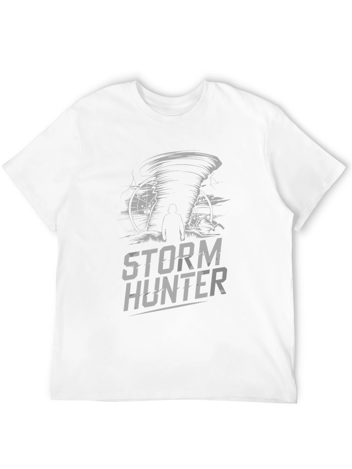 Storm Hunter Graphic T-Shirt - Black