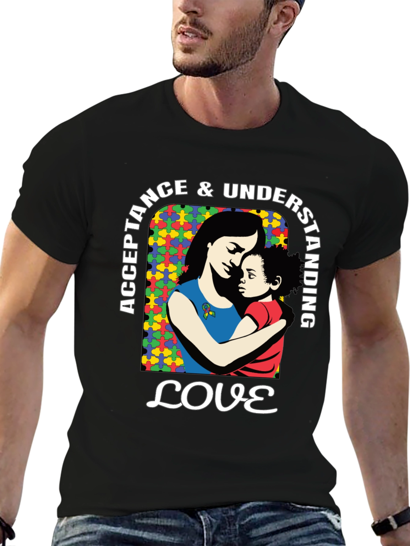 Autism Awareness T-Shirt: Acceptance Understanding Love