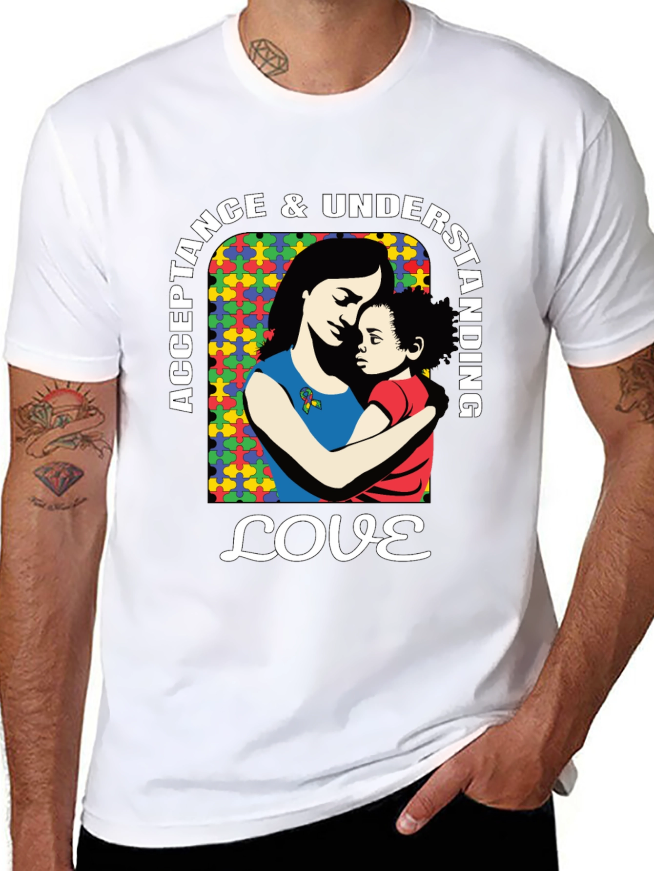 Autism Awareness T-Shirt: Acceptance Understanding Love