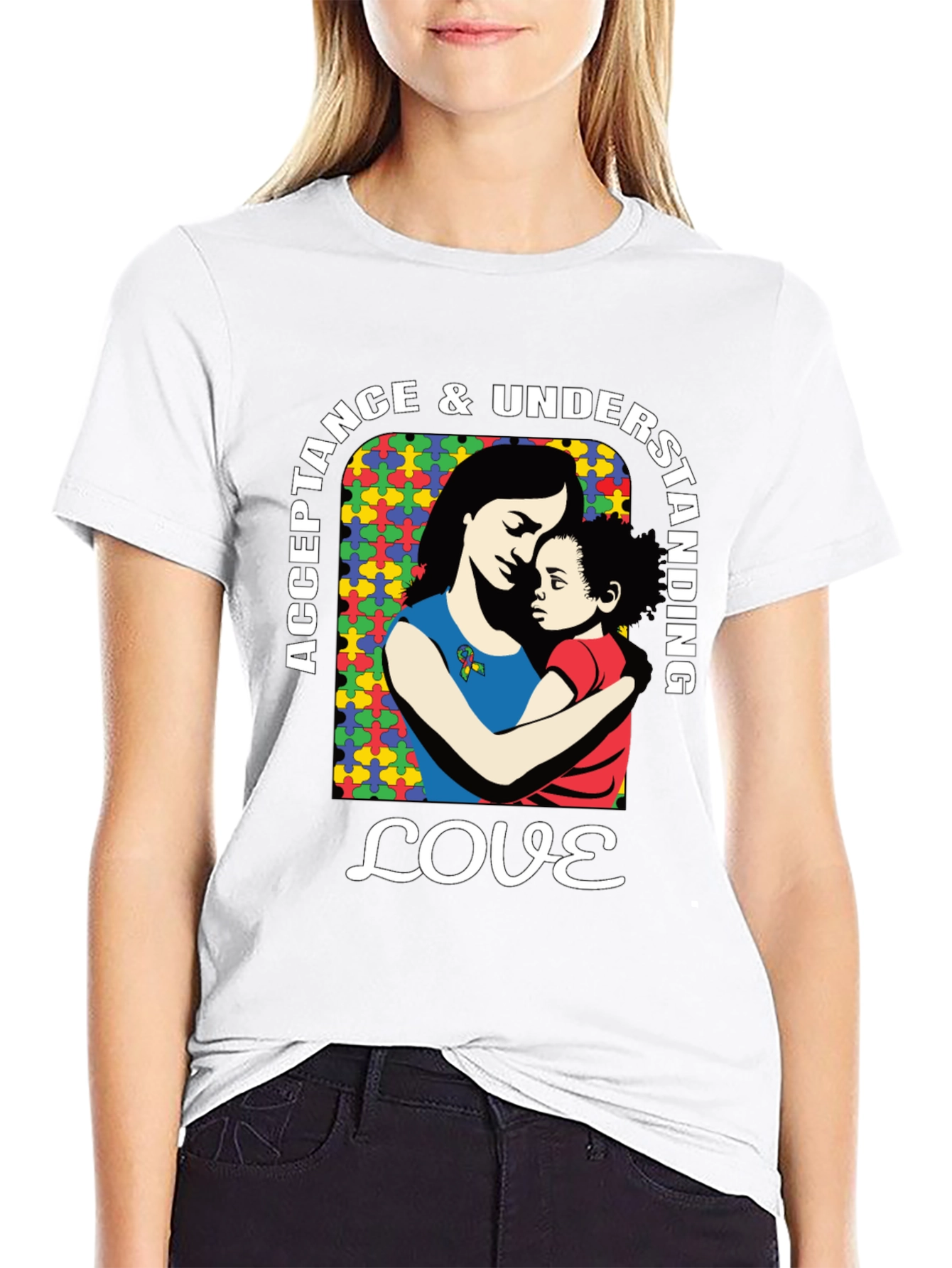 Autism Awareness T-Shirt: Acceptance Understanding Love