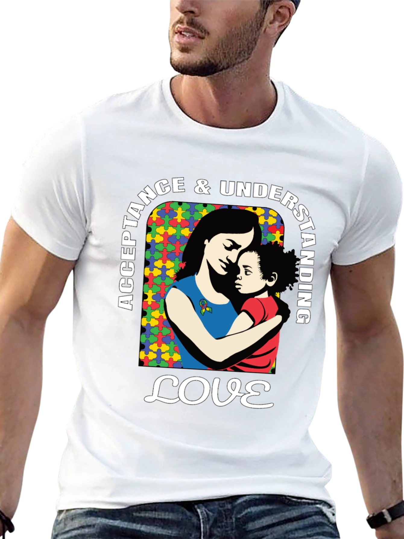 Autism Awareness T-Shirt: Acceptance Understanding Love