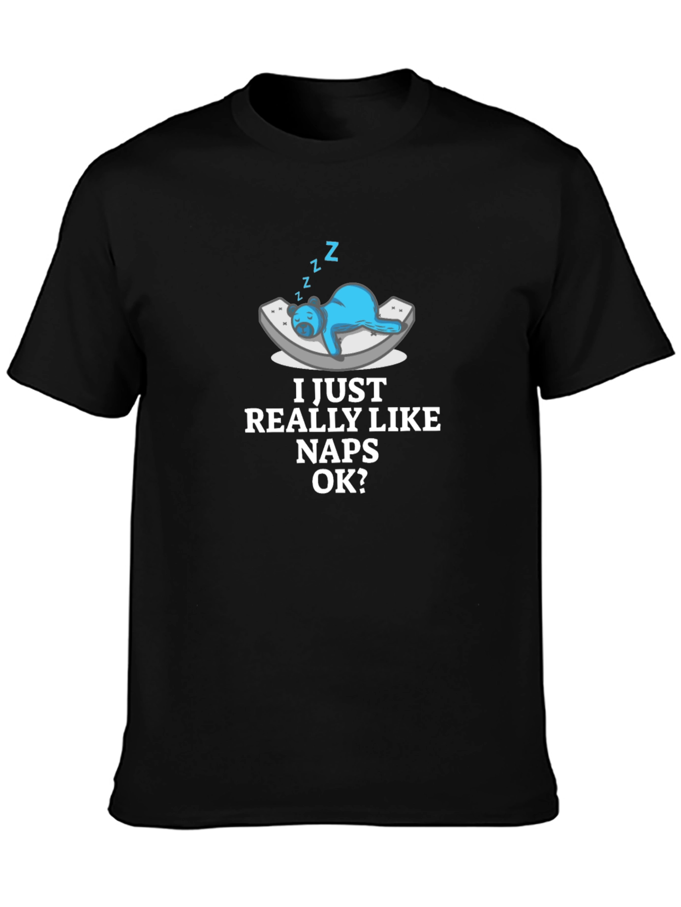 Funny Naps Graphic Tee - Comfort Cotton T-Shirt