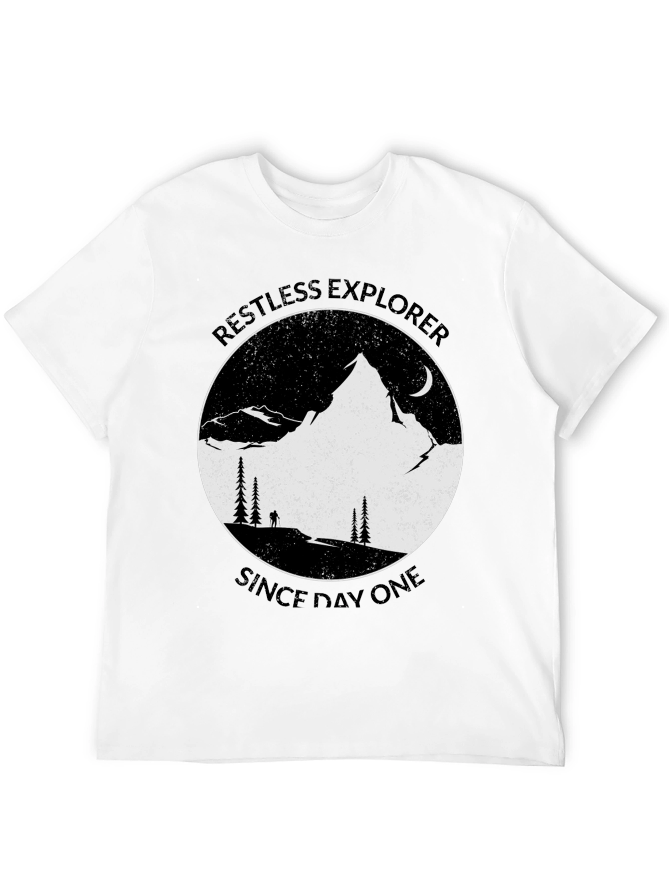 Restless Explorer Graphic Tee - Adventure Awaits!