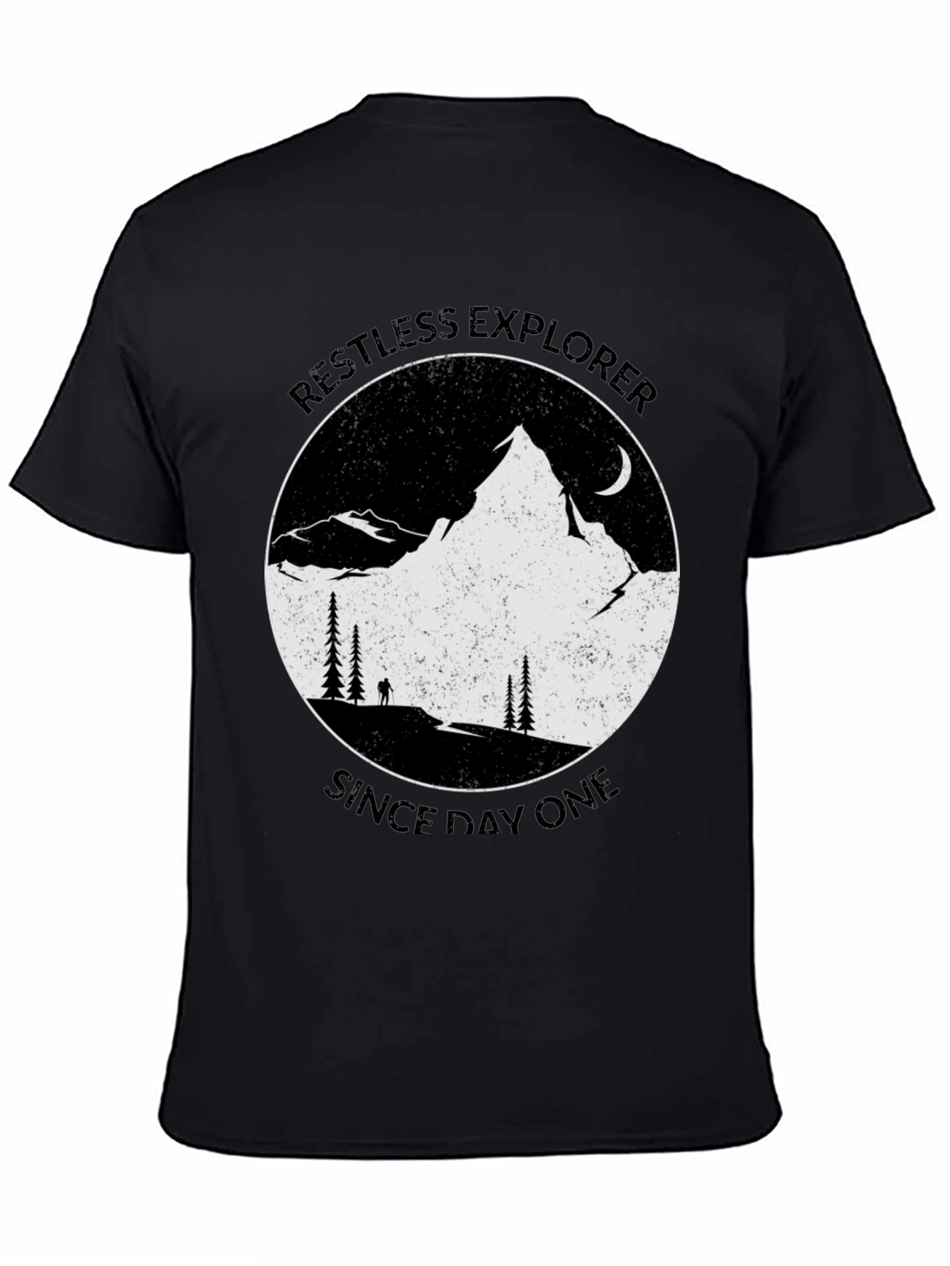 Restless Explorer Graphic Tee - Adventure Awaits!