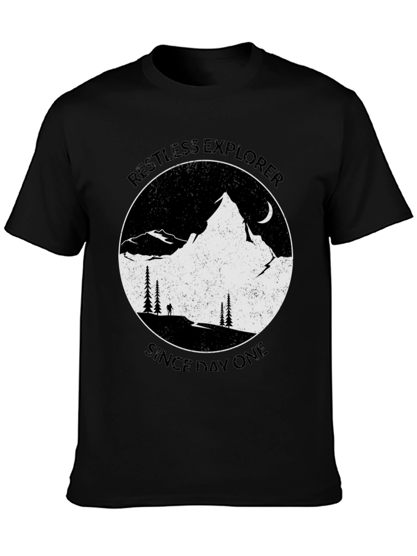 Restless Explorer Graphic Tee - Adventure Awaits!