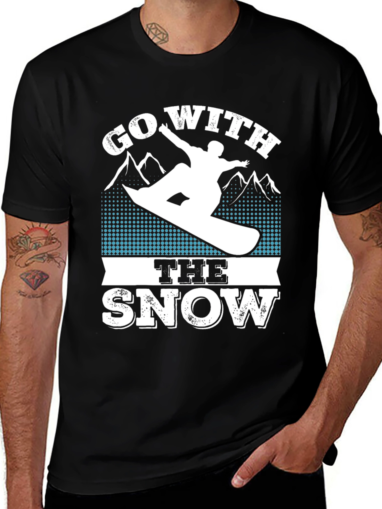 Go With the Snow Graphic Tee