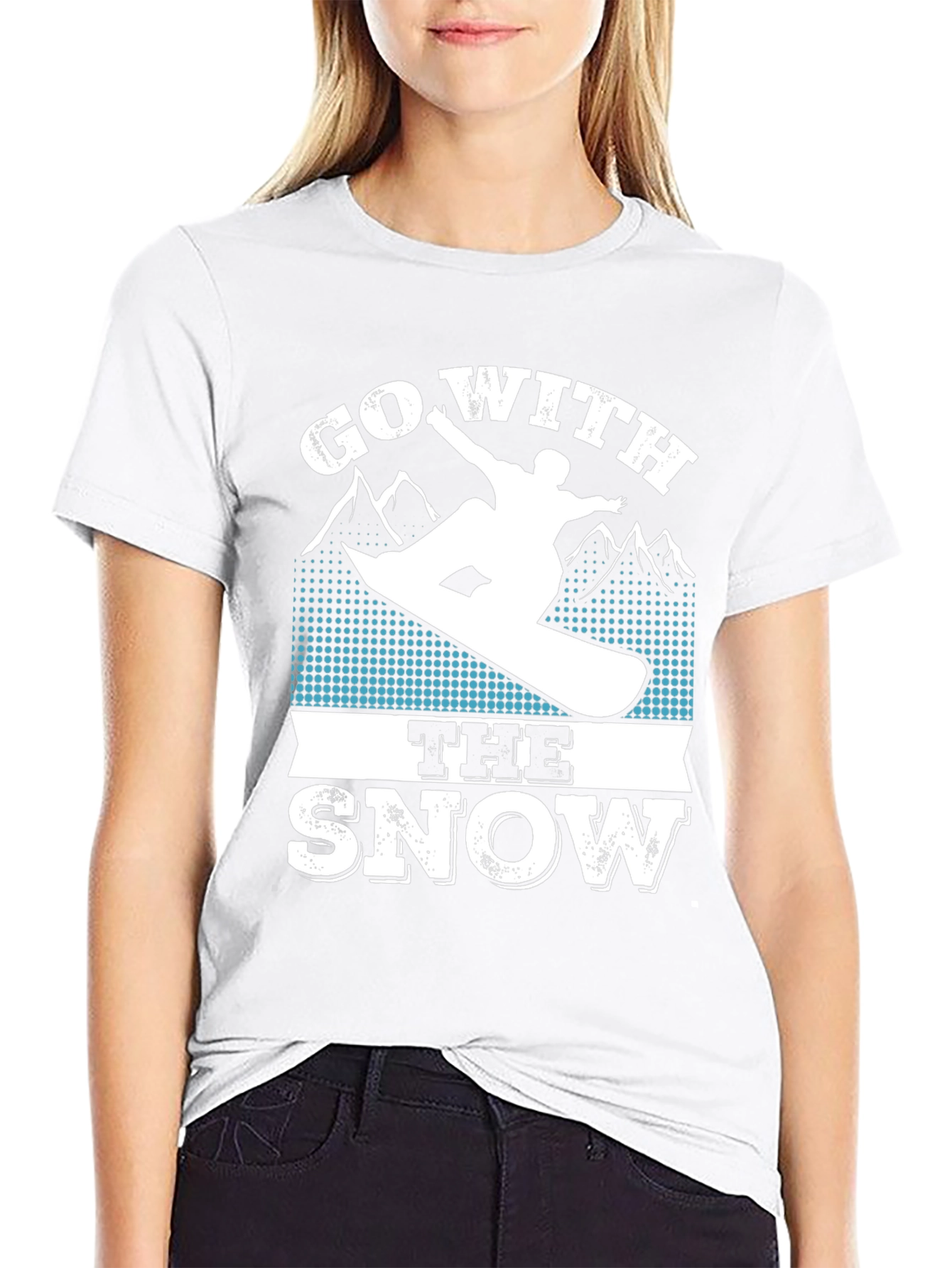 Go With the Snow Graphic Tee