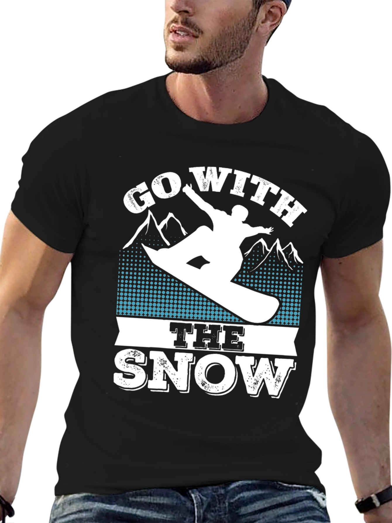 Go With the Snow Graphic Tee