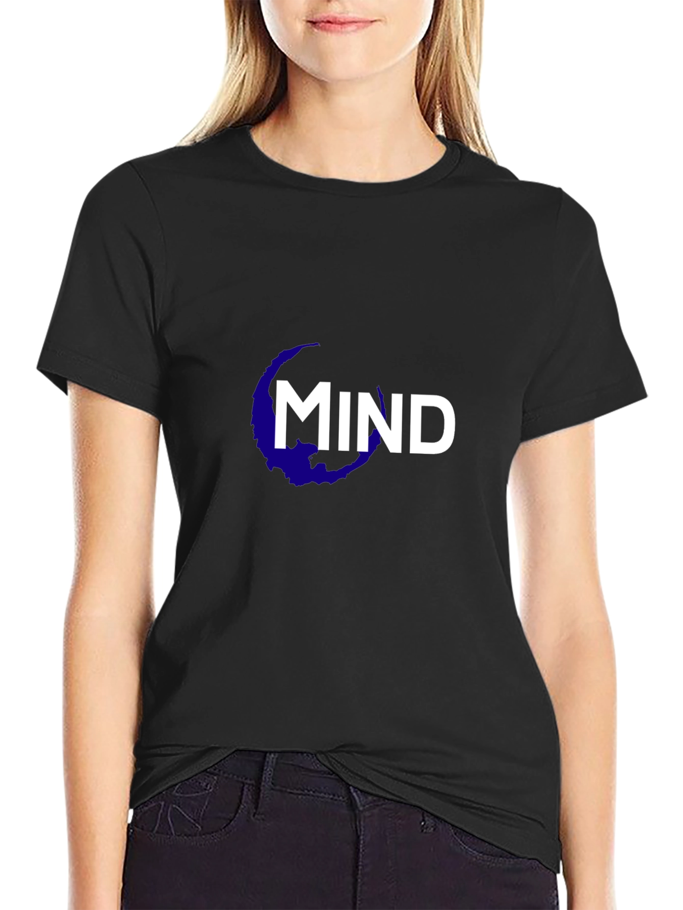 Mind Graphic Black T-Shirt