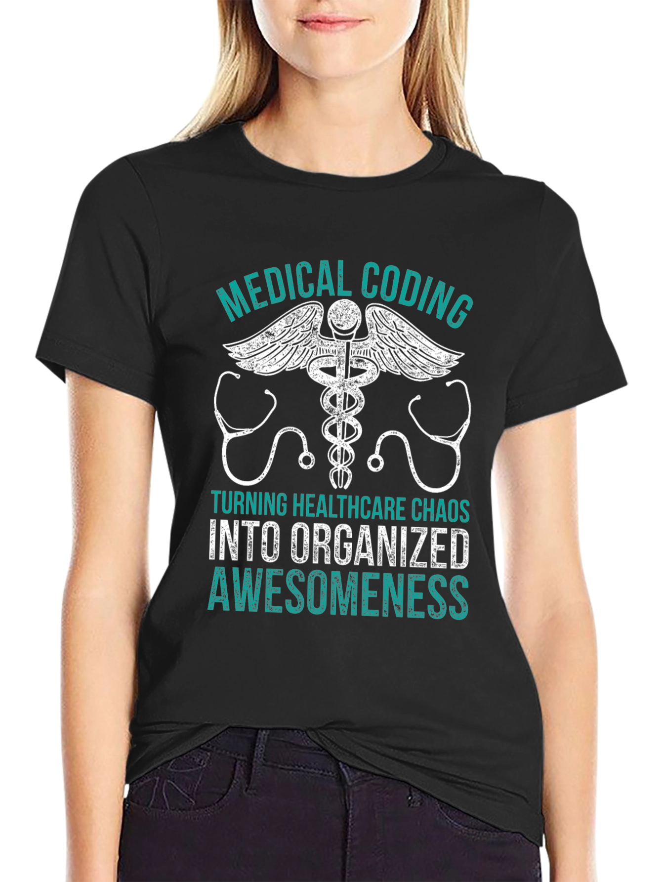 Medical Coding T-Shirt - Healthcare Chaos Organizer