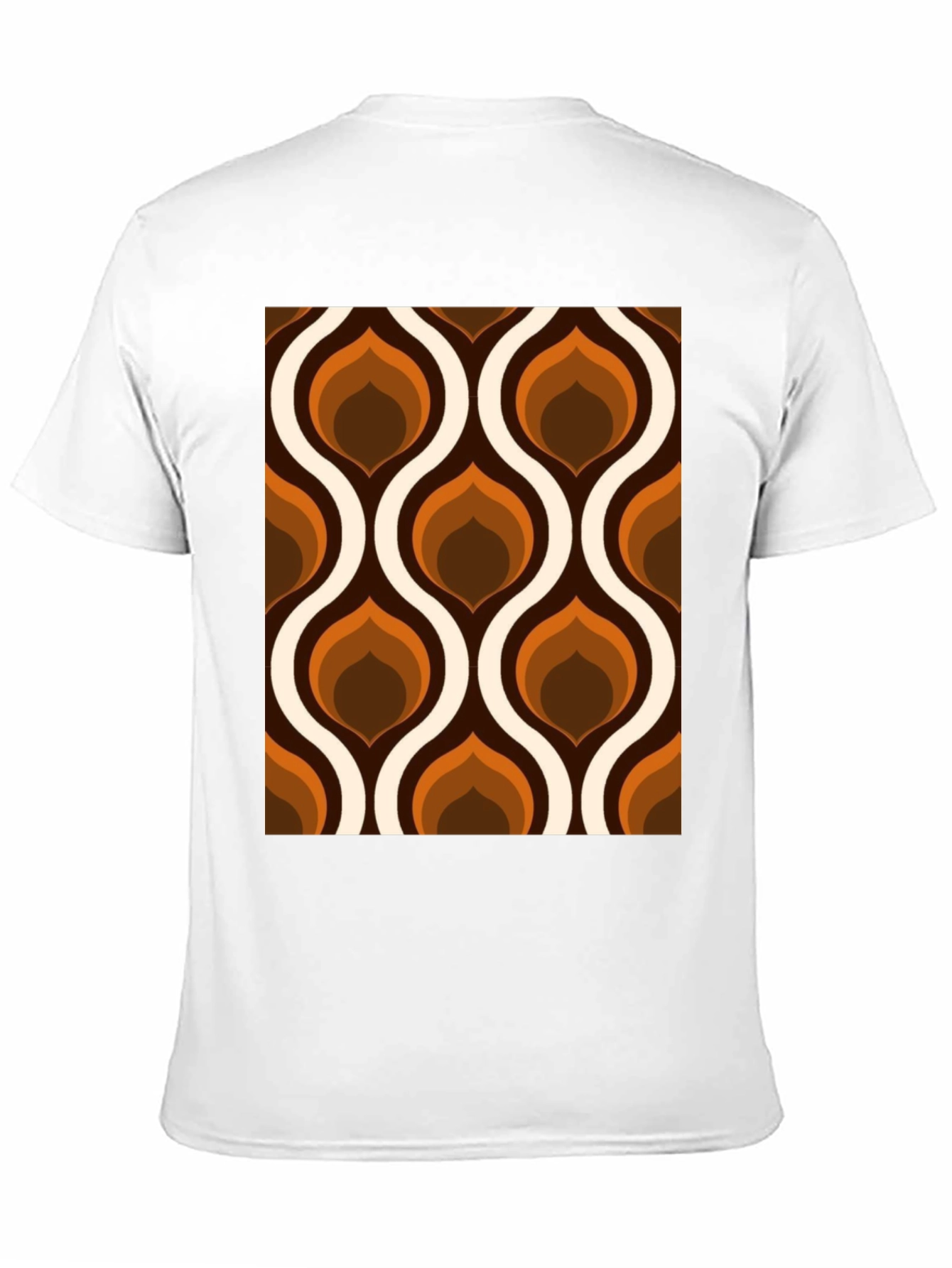 Retro Swirl Tee - 70s Style