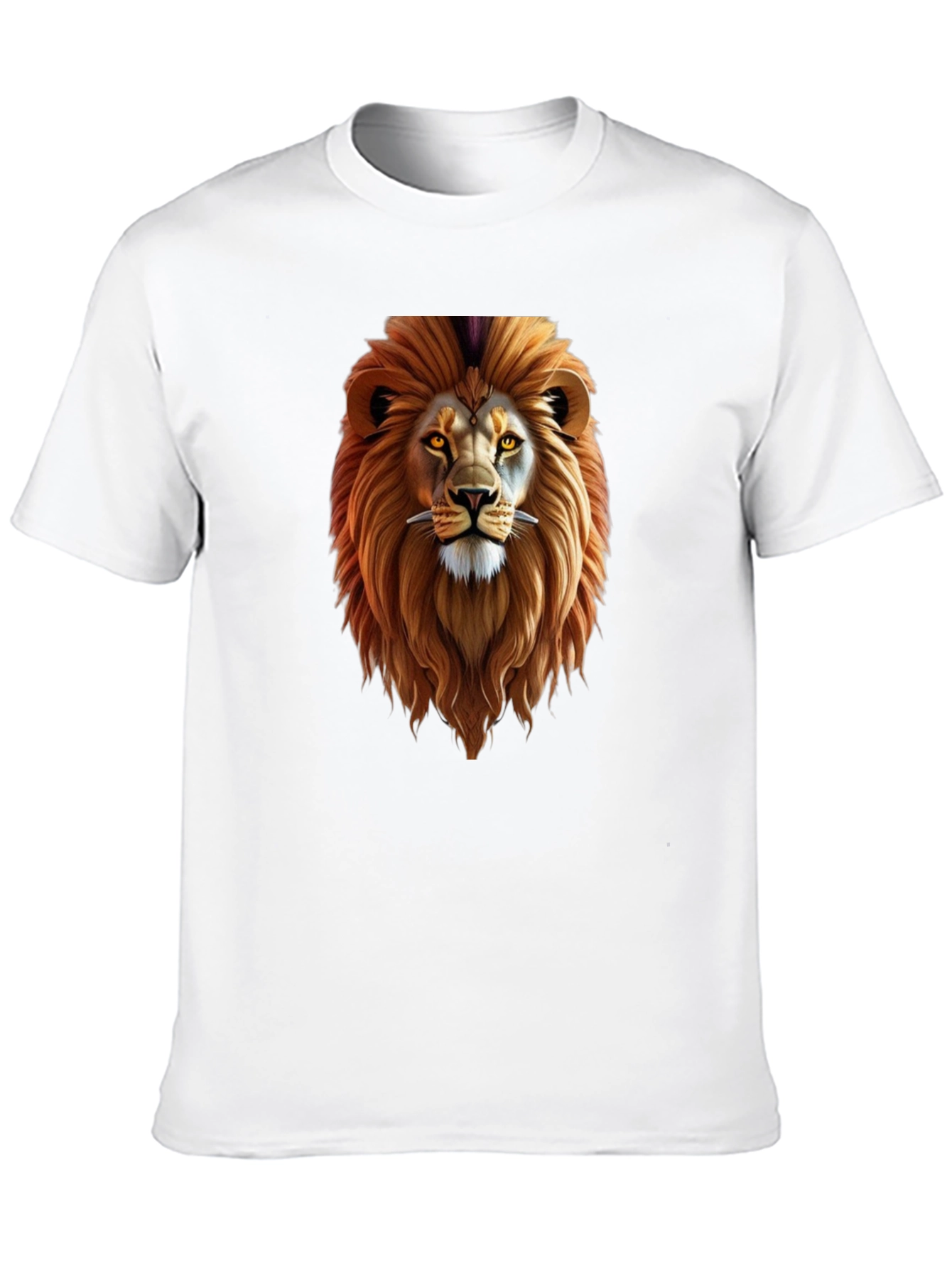 Lion Graphic Black T-Shirt
