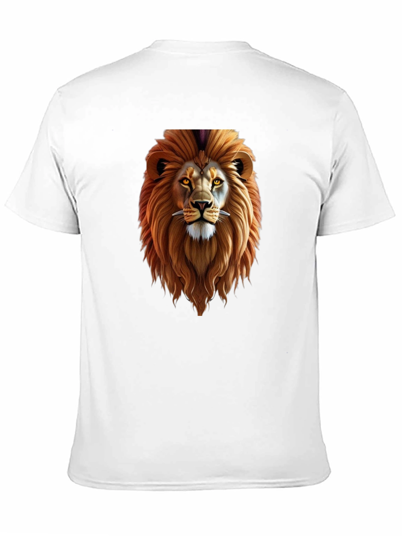 Lion Graphic Black T-Shirt