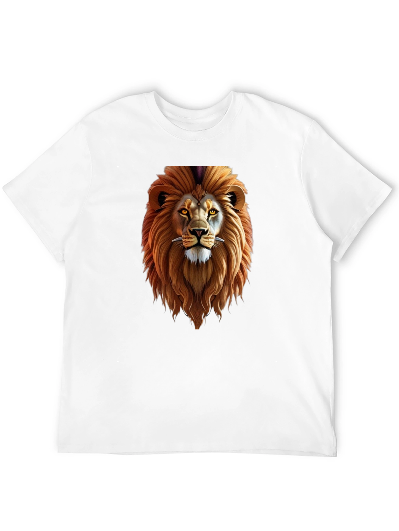 Lion Graphic Black T-Shirt