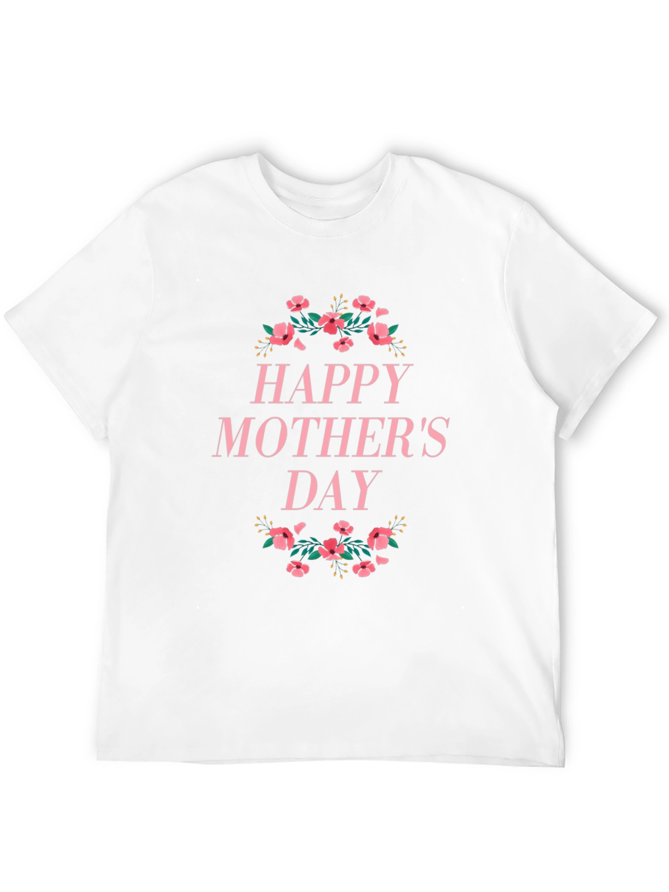 Happy Mothers Day Floral T-Shirt
