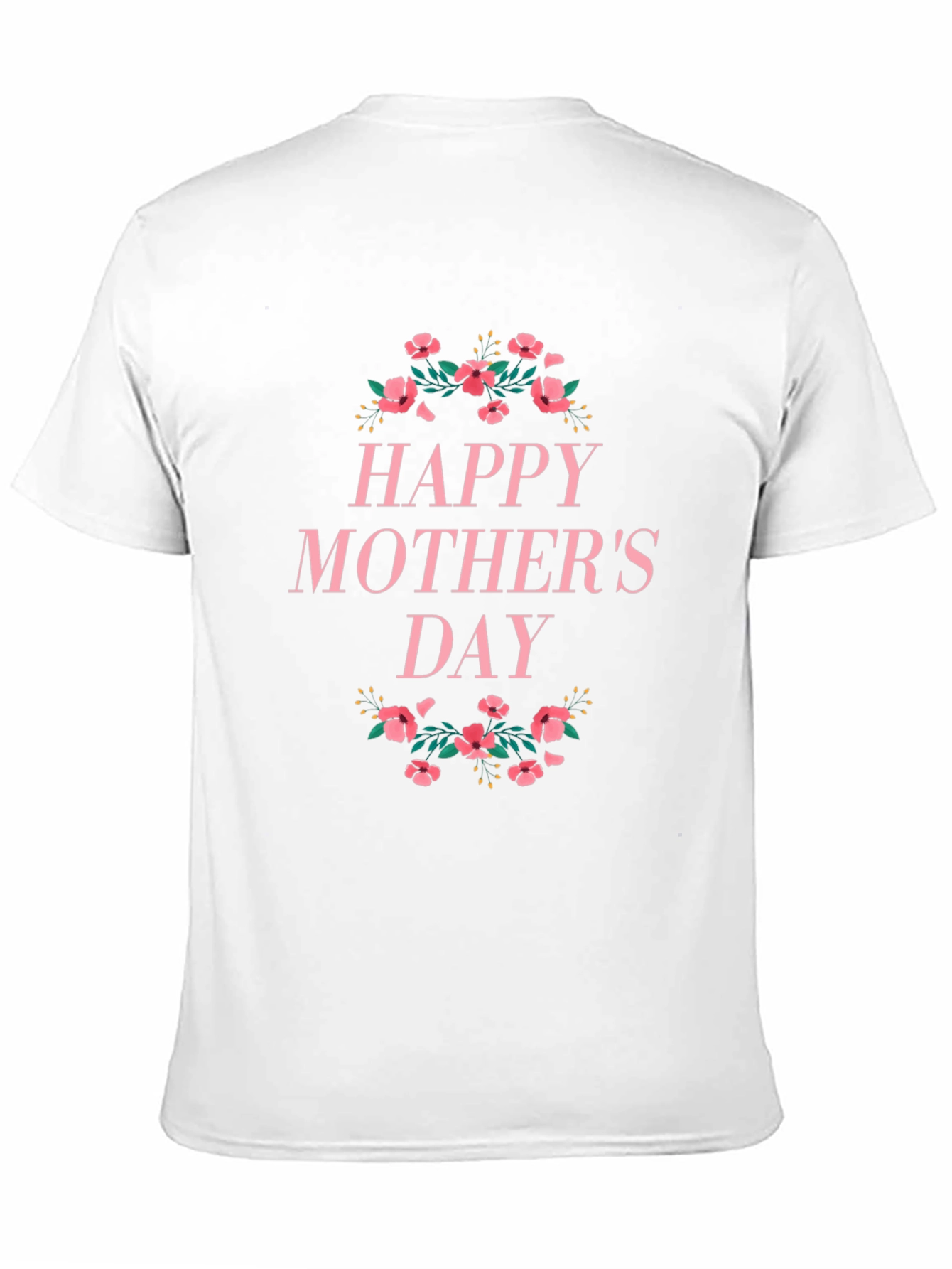 Happy Mothers Day Floral T-Shirt