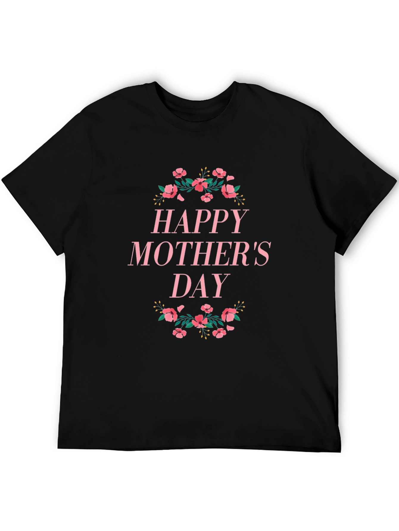 Happy Mothers Day Floral T-Shirt