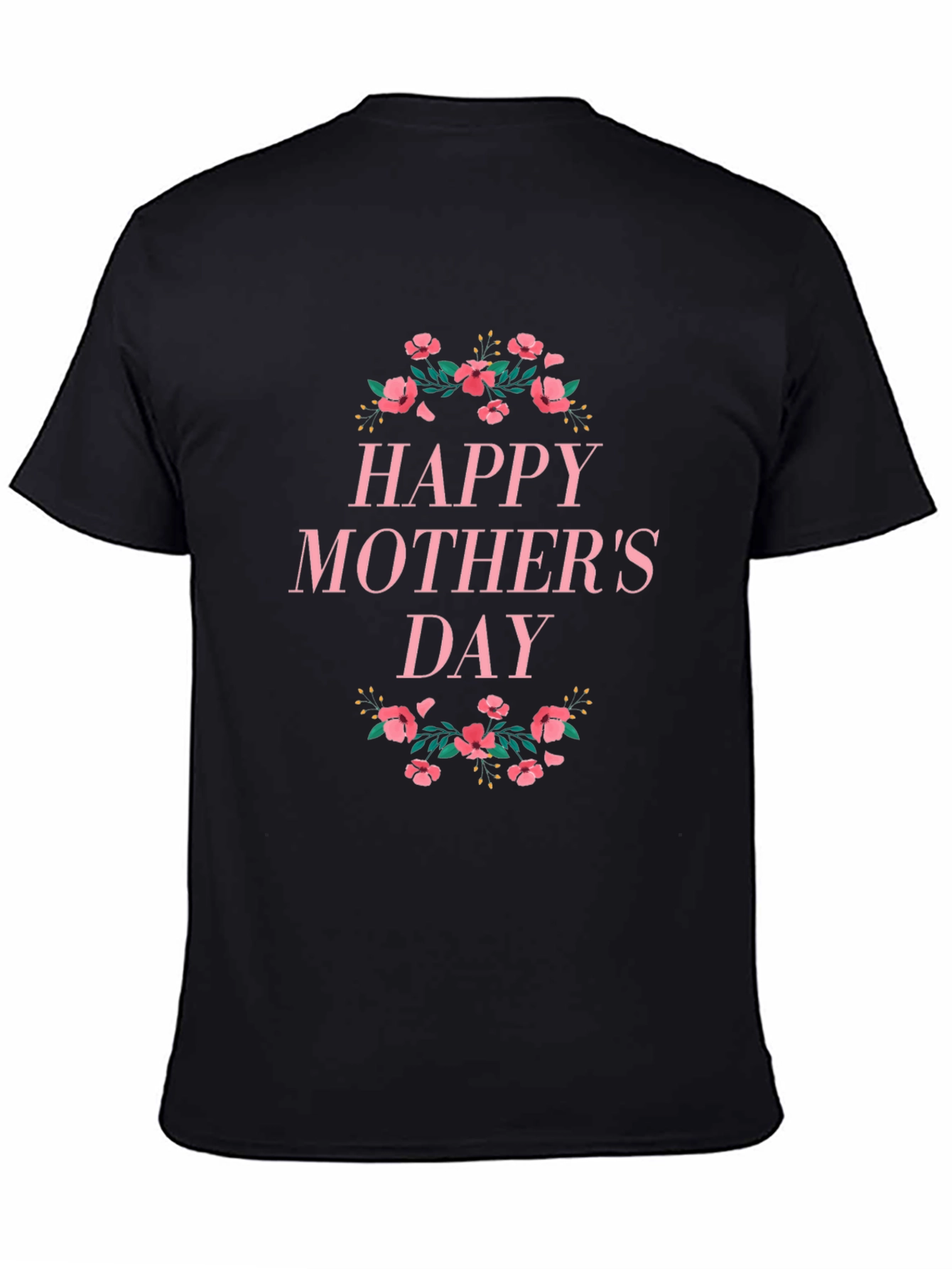 Happy Mothers Day Floral T-Shirt