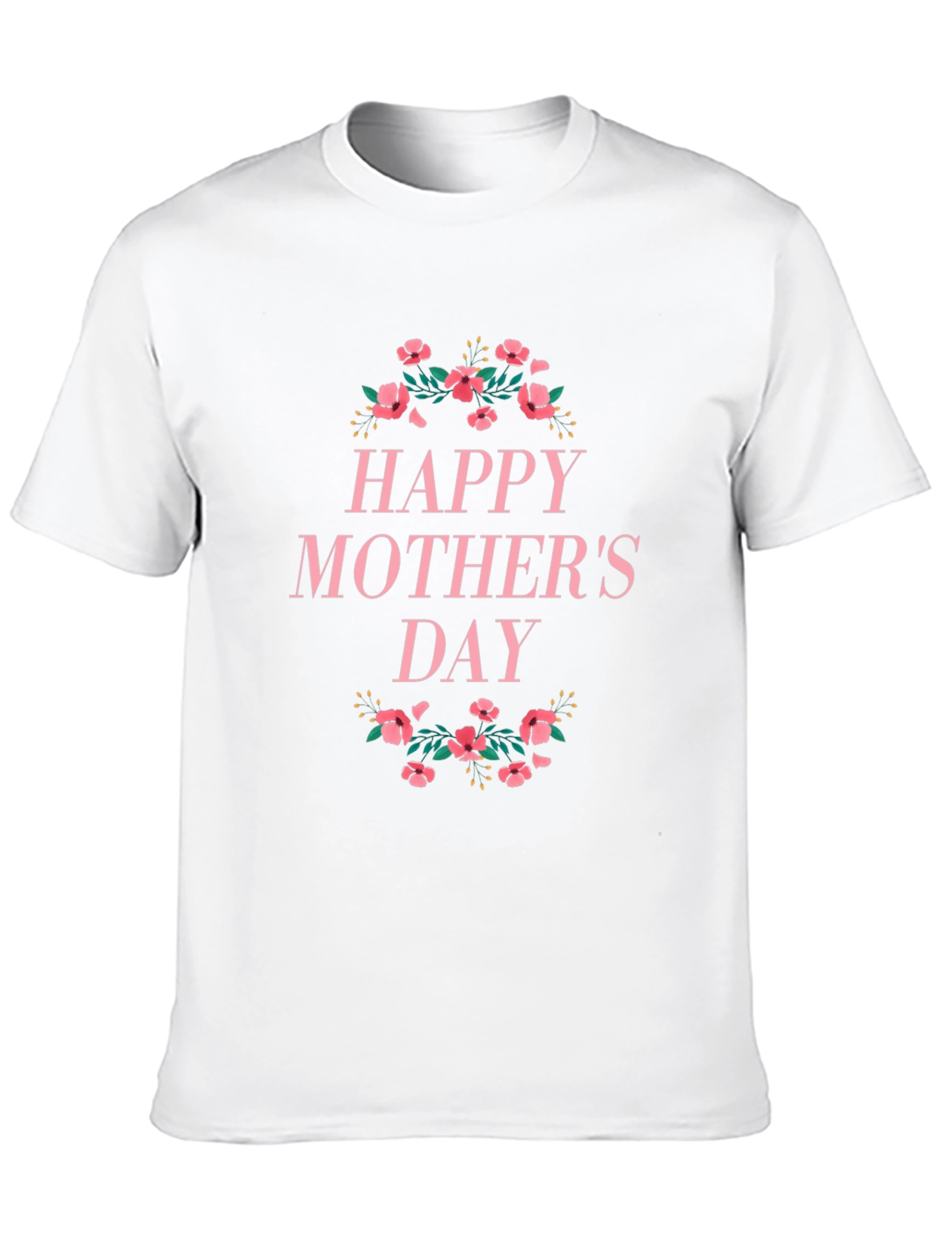 Happy Mothers Day Floral T-Shirt