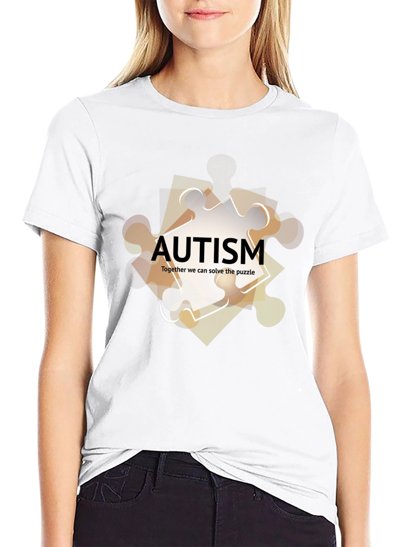 Autism Awareness Puzzle Piece T-Shirt