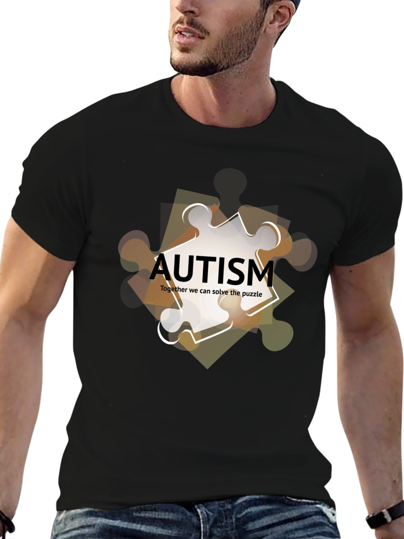 Autism Awareness Puzzle Piece T-Shirt