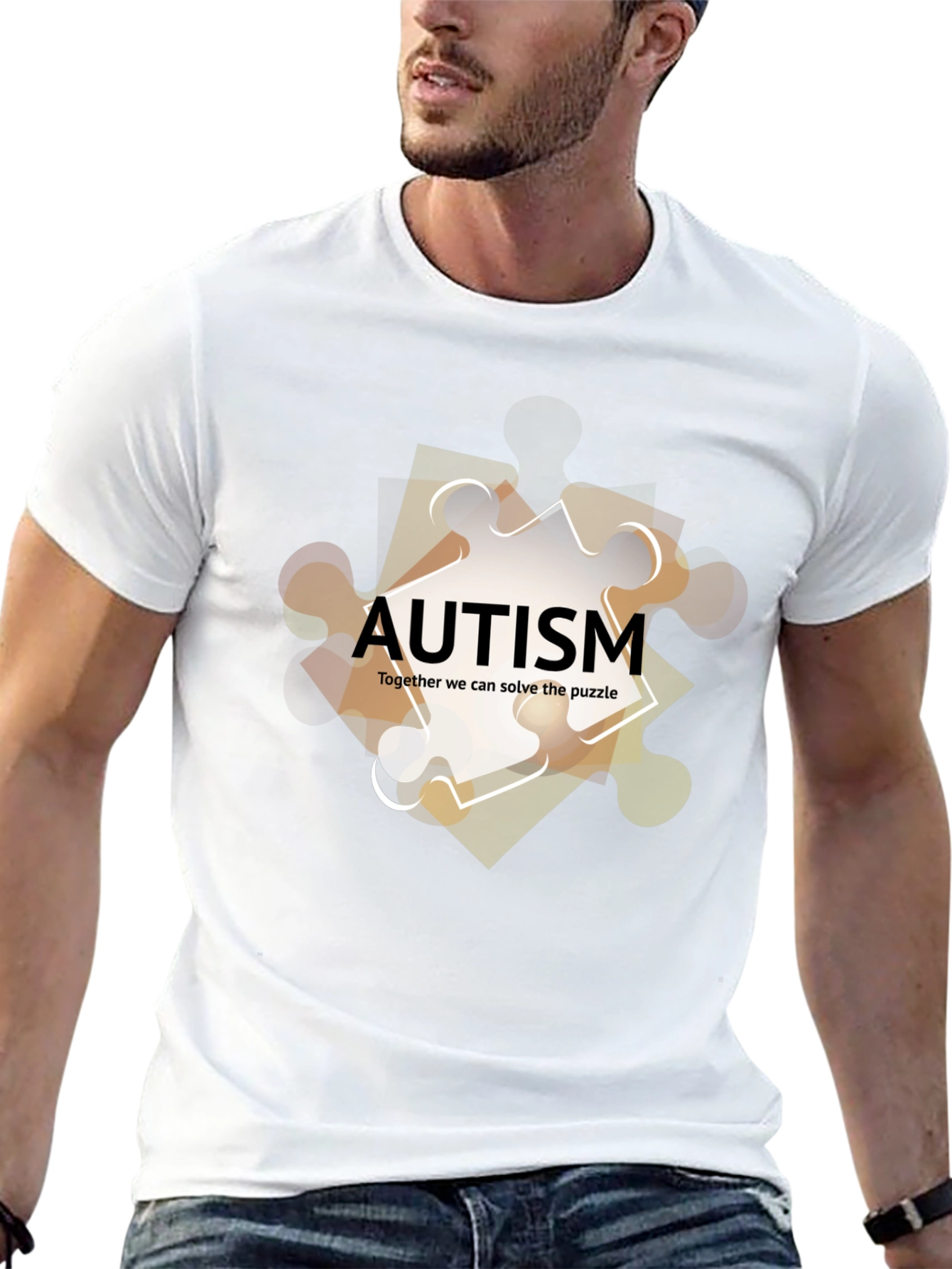 Autism Awareness Puzzle Piece T-Shirt