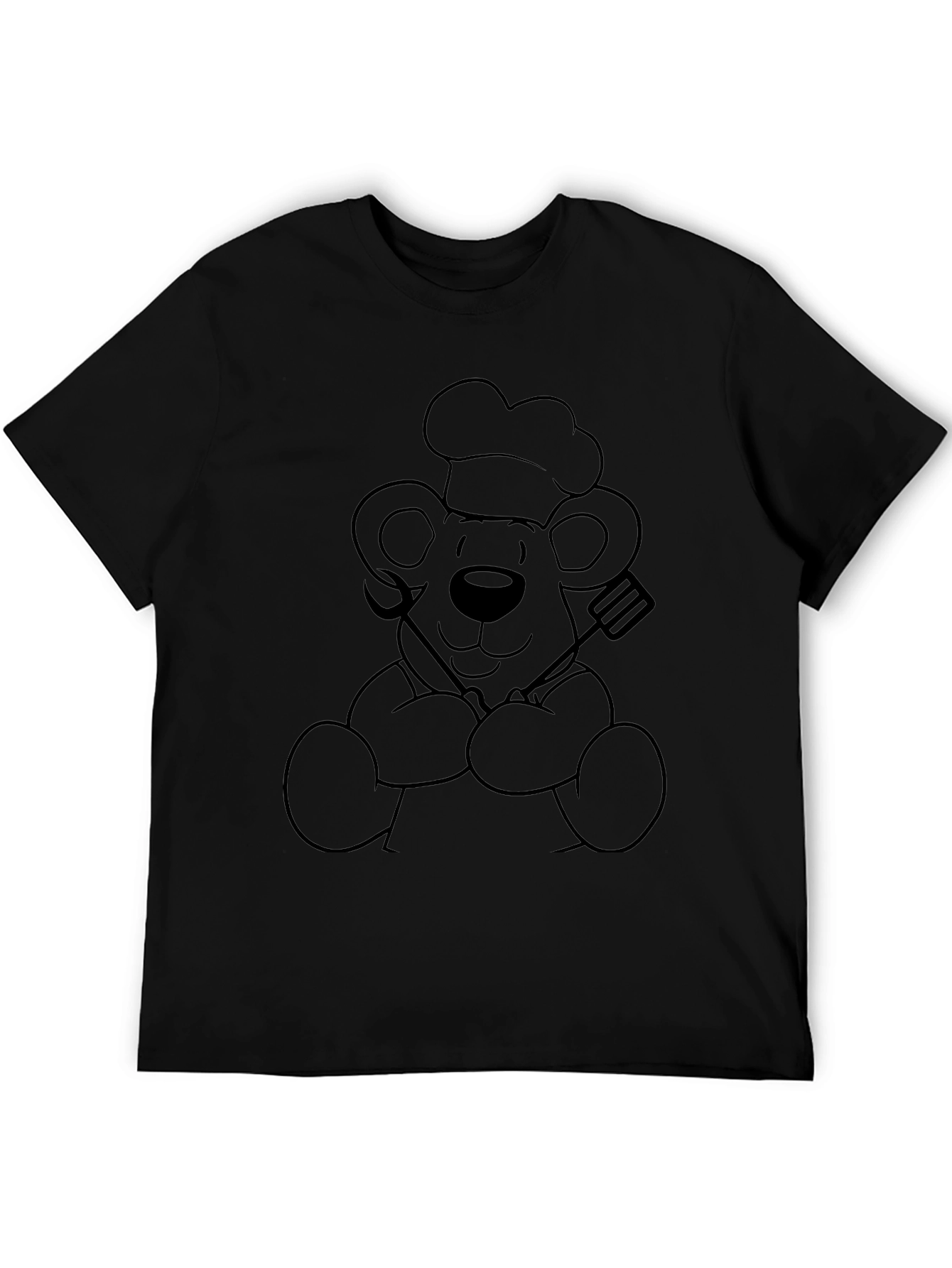 Chef Bear T-Shirt - Funny Culinary Design