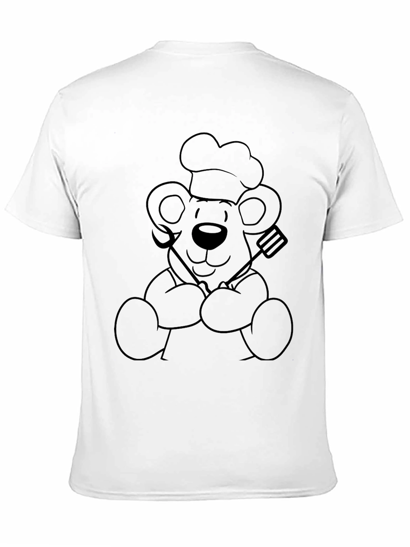 Chef Bear T-Shirt - Funny Culinary Design