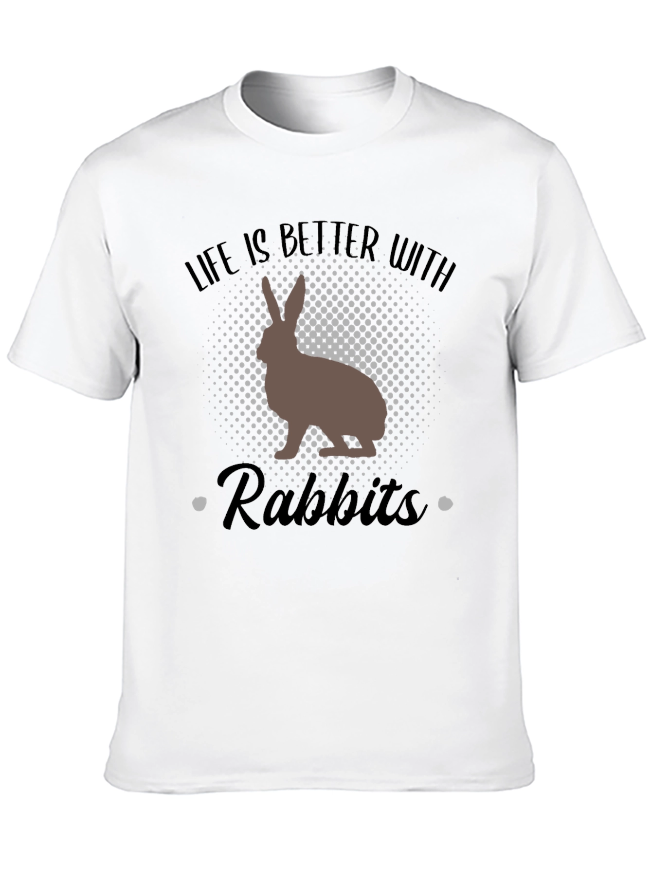 Life Is Better With Rabbits Graphic Tee
