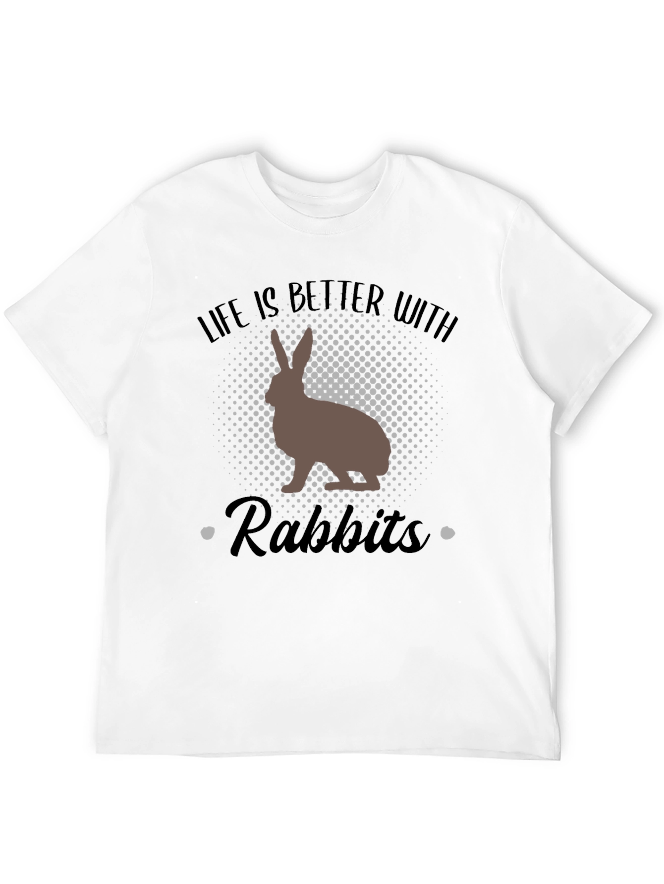 Life Is Better With Rabbits Graphic Tee