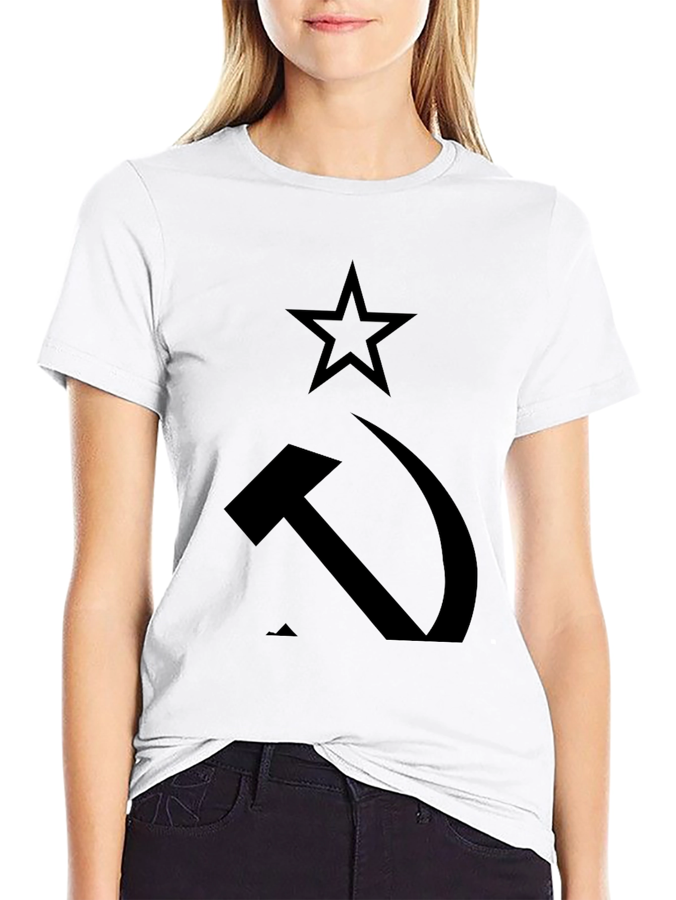 Hammer and Star Black T-Shirt
