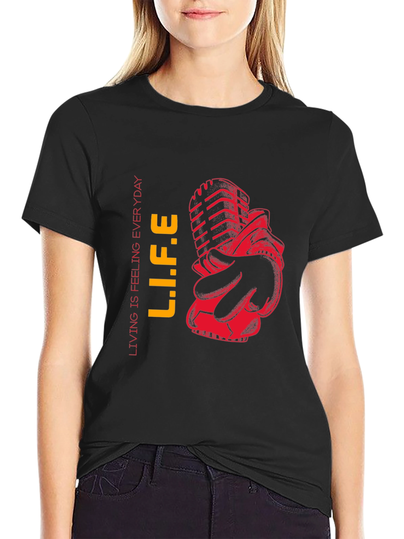 LIFE Graphic Tee - Feel Good Everyday
