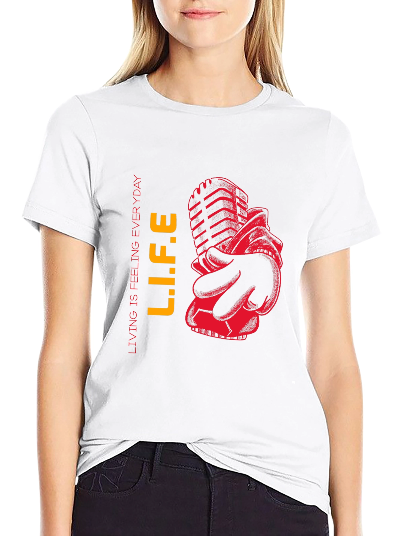 LIFE Graphic Tee - Feel Good Everyday