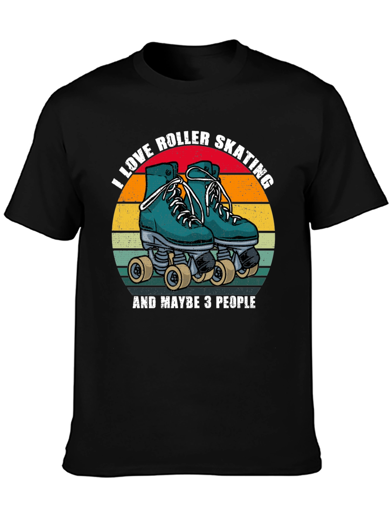 I Love Roller Skating T-Shirt