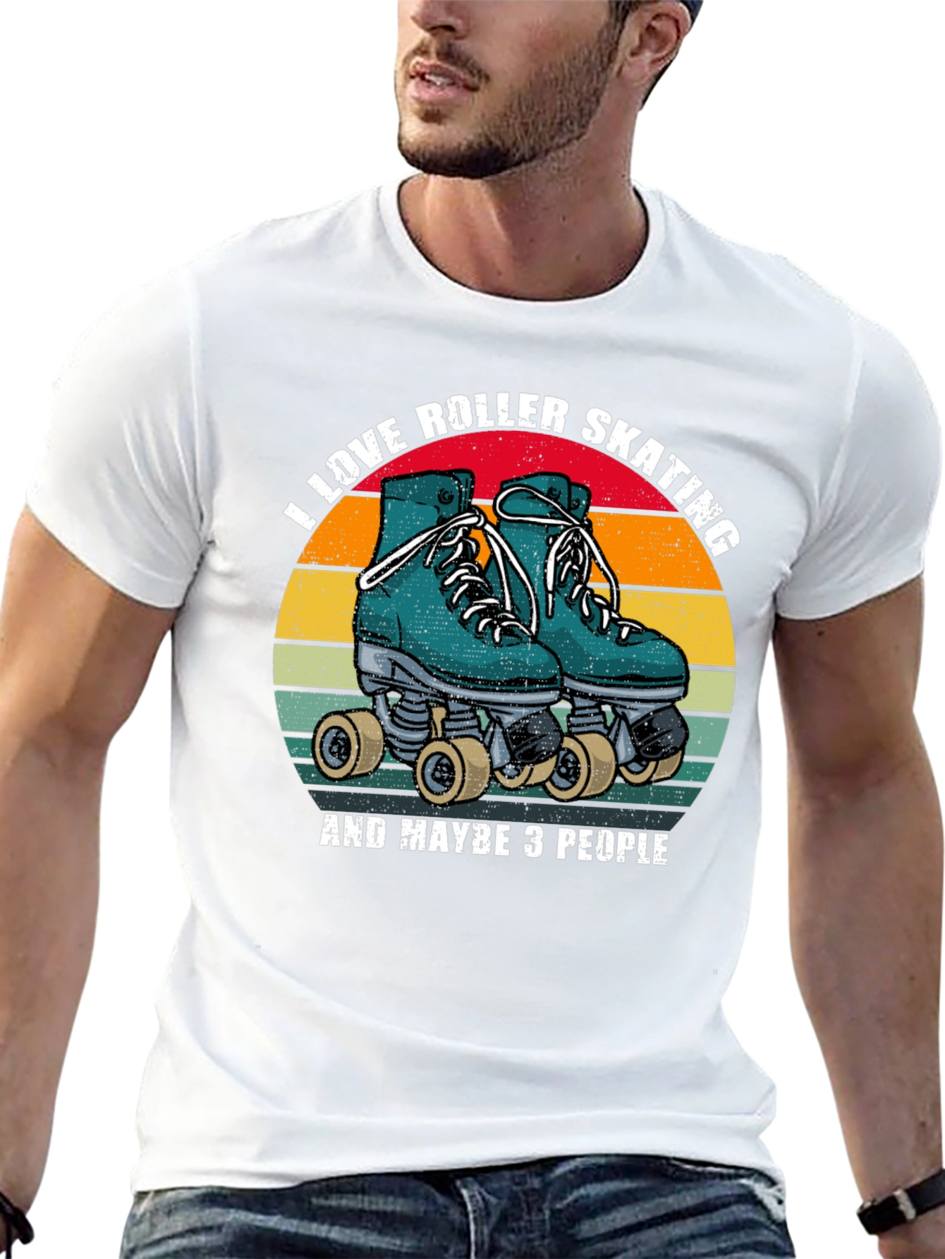 I Love Roller Skating T-Shirt