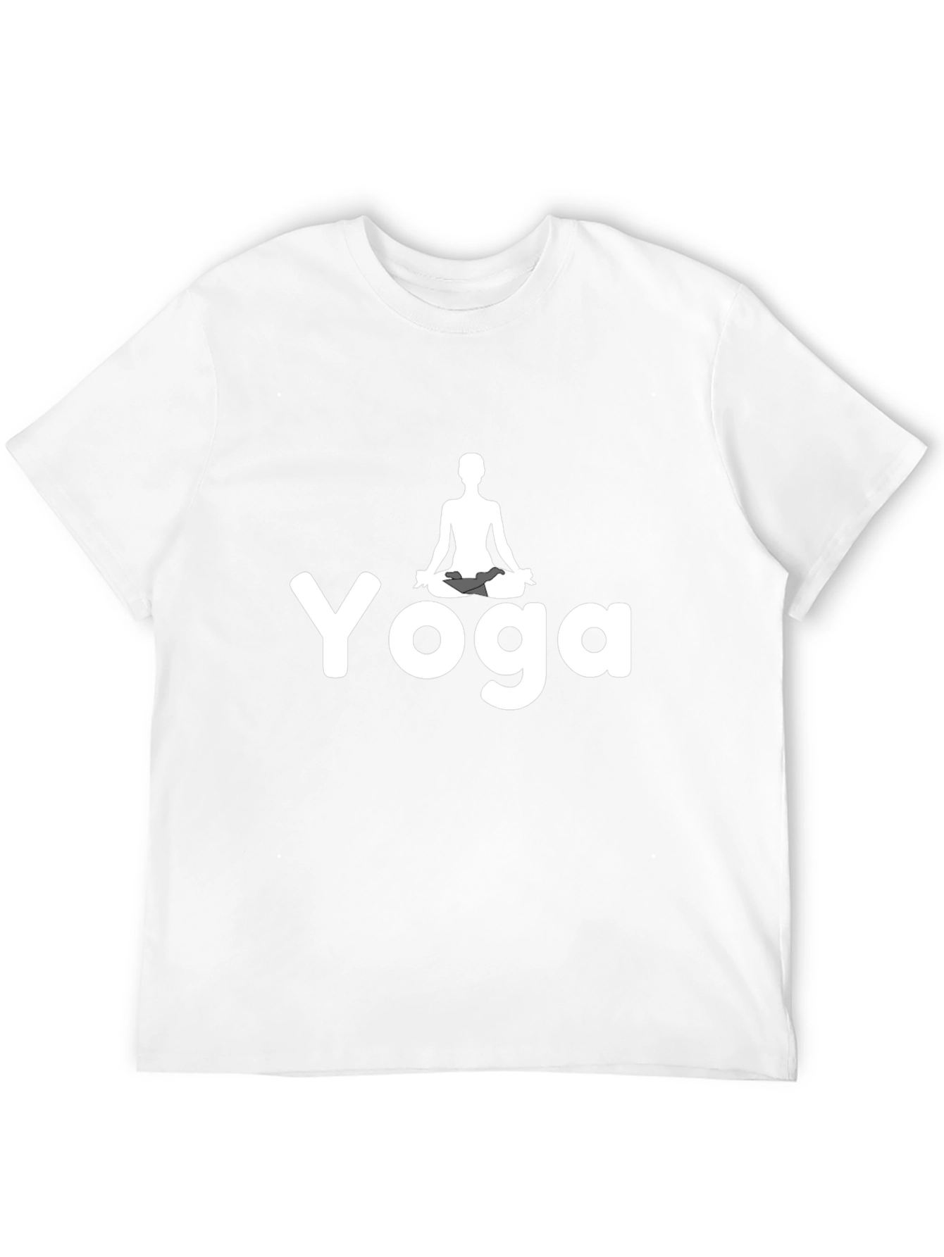 Yoga Graphic Black T-Shirt