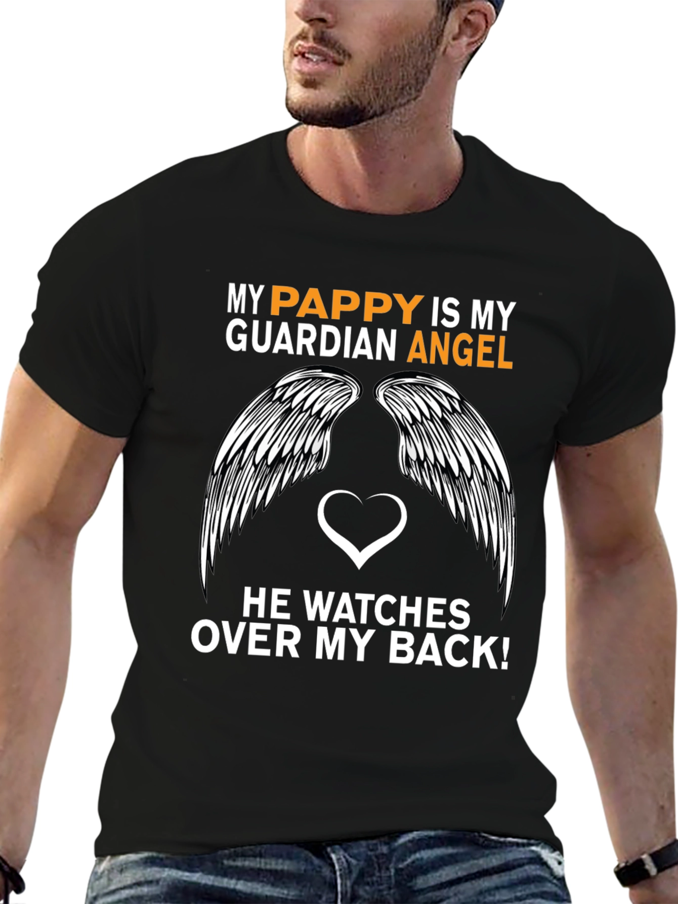 Pappy Guardian Angel T-Shirt
