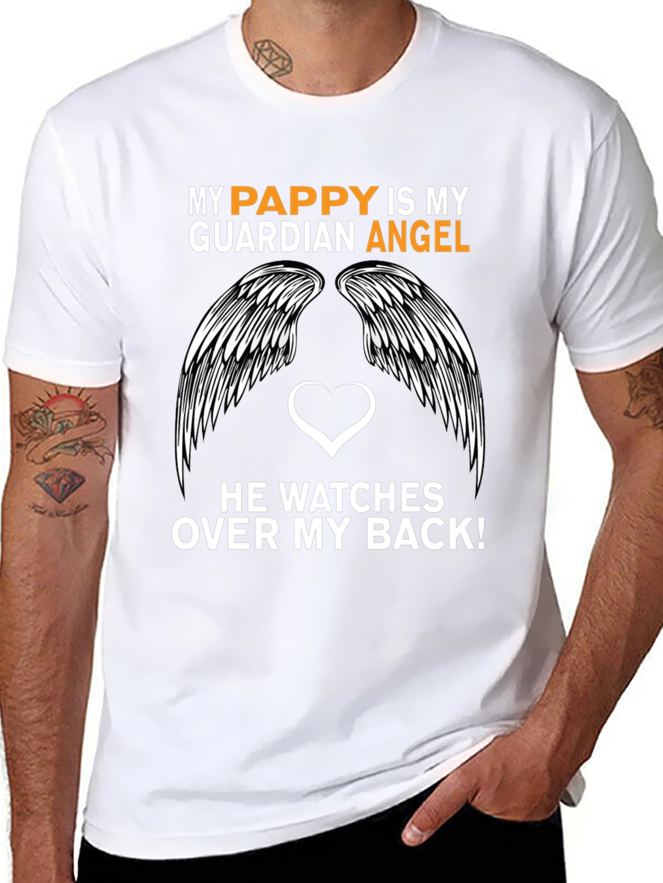Pappy Guardian Angel T-Shirt