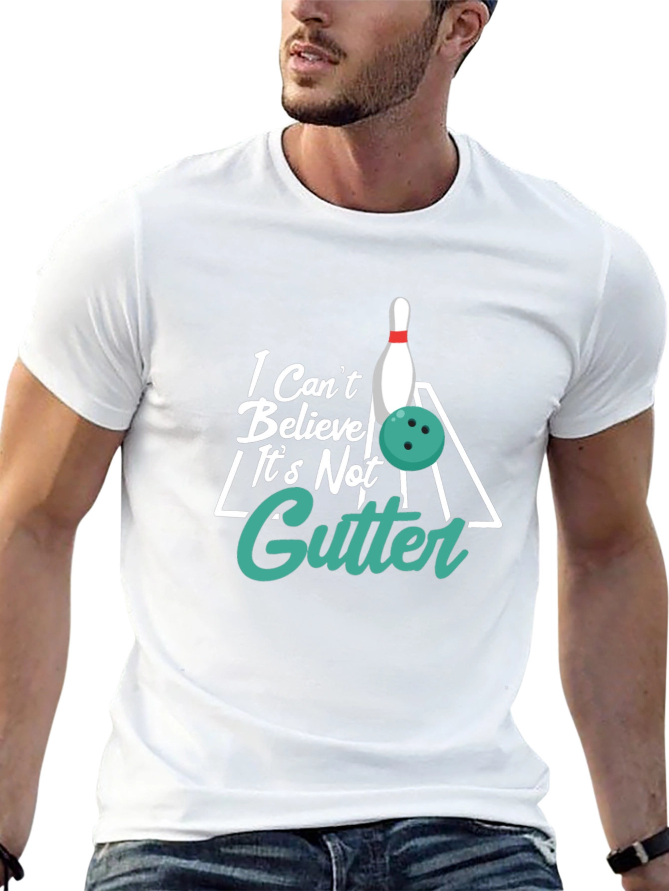 Bowling T-Shirt - I Cant Believe Its Not Gutter